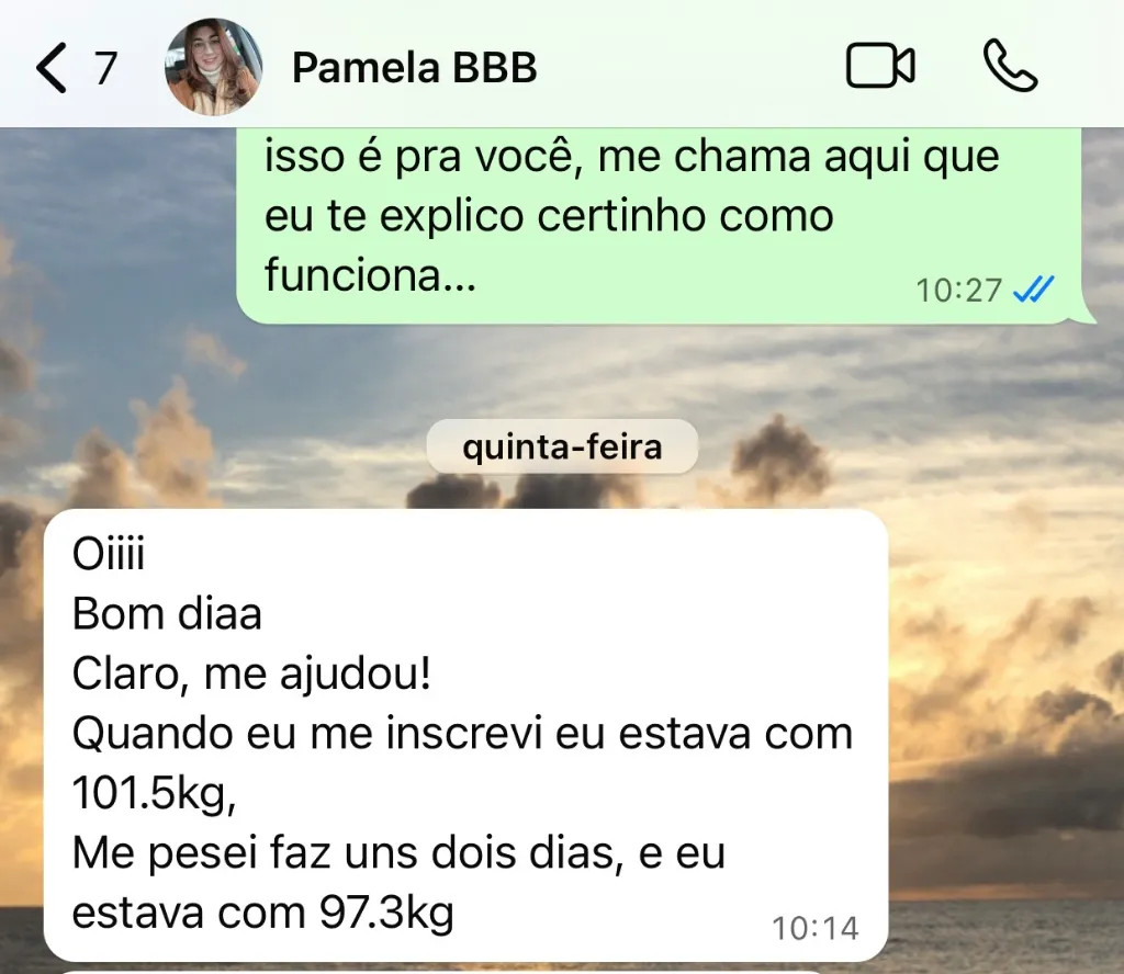 Depoimento de Aluna sobre os resultados da Comunidade Força & Forma 2